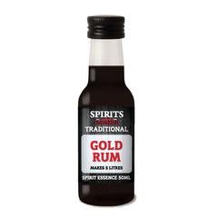 Spirits Unlimited Traditional Gold Rum Flavour - 50ml
