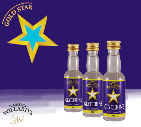 Samuel Willard's Gold Star Glycerine Spirit essence - 50ml