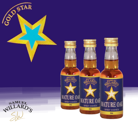 Samuel Willard's Gold Star Mature Oak Spirit Essence - 50ml