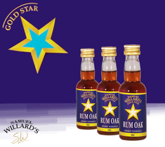 Samuel Willard's Gold Star Rum Oak Spirit Essence - 50ml