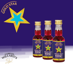 Samuel Willard's Gold Star Single Malt Whisky Spirit Essence - 50ml