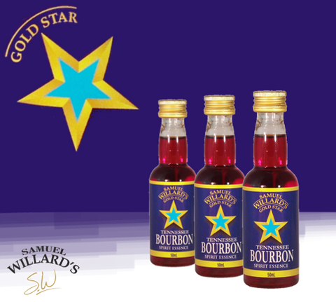 Samuel Willard's Gold Star Tennessee Bourbon Spirit Essence - 50ml
