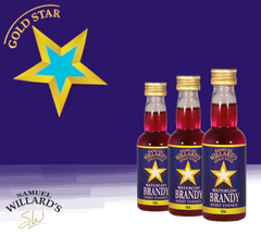 Samuel Willard's Gold Star Waterloo Brandy Spirit Essence - 50ml