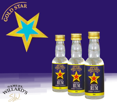 Samuel Willard's Gold Star White Rum Spirit Essence - 50ml