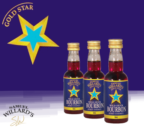 Samuel Willard's Gold Star Wild Duck Bourbon Spirit Essence - 50ml