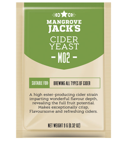 Mangrove Jack's Craft Series Yeast - Cider M02 (9.6g)