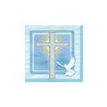 Blessings Blue Cocktail Napkins - 2 ply
