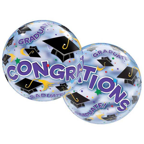 Congratulations Graduate! Bubble - 22"/55cm