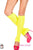 Knee Hi Leg Warmer - Neon Yellow