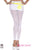 Opaque Footless Tights - White