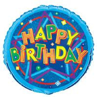 Dazzling Birthday Foil Balloon - 46cm