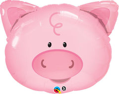 Playful Pig Jumbo Foil Balloon - 76 cm