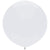 Round Bright White Outdoor Balloon - 17 inch