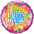 Happy Birthday Bright Foil Balloon - 46cm