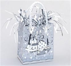 Gift Bag Balloon Weight - Wedding Bells