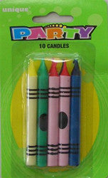 Crayon Candles (10 pack)