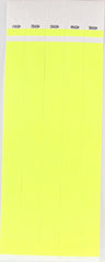 Wristbands - Yellow (100 pack)