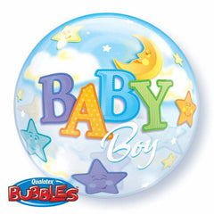 Baby Boy Moon & Stars - 22"/55cm