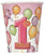 1st Birthday Pink Paper Cups 270ml (8 pack)