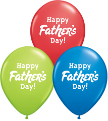 Happy Father's Day Latex Balloons - (8 pack)