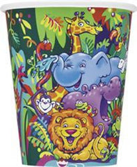 Safari Paper Cups 270ml (8 pack)