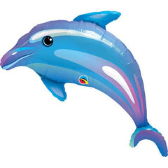 Delightful Dolphin Jumbo Foil Balloon - 107 cm