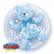 Baby Blue Bear - Double Bubble - 24"/61cm