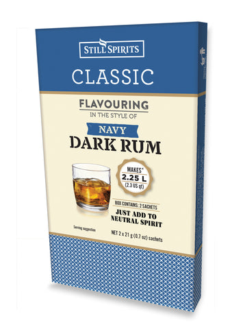 Still Spirits Classic Navy Dark Rum - 2x21g Sachets