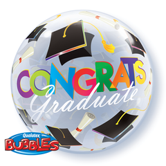 Congratulations Graduation Bubble - 22"/55cm