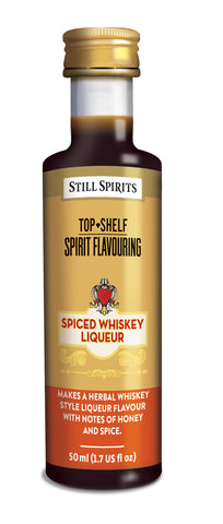 Still Spirits Top Shelf Spiced Whiskey Liqueur Essence - 50ml