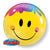 Bright Smile Face Bubble - 22"/56cm