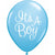 It's A Boy Classy Script Latex Balloons (8 pack)