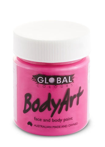 Body Art Face Paint - Flouro Pink - 45ml