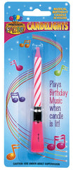 Musical Birthday Candle (plays when base is twisted)