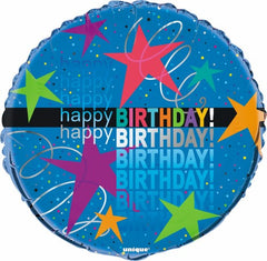 Cosmic Birthday Foil Balloon - 46cm