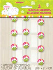 Bunny Pals Hanging Decorations (3 pack)