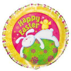 "Happy Easter" Bunny Pals Foil Balloon