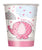 Pink Umbrella Elephants - Paper Cups (8 pack)