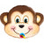 Mischievous Monkey Microfoil Balloon - 14"/35cm