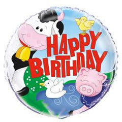 Farm Friends Foil Balloon - 46cm