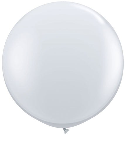 Standard Round Diamond Clear Balloon - 3ft
