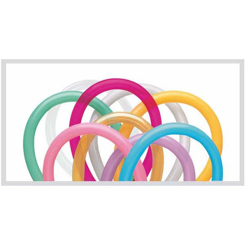 Modelling Balloons - Entertainer Assortment 260Q - (100 pack)