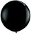 Standard Round Black Balloon - 3ft