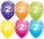 2nd Birthday Latex Balloons - (6 pack)