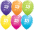 13th Birthday Latex Balloons - (6 pack)