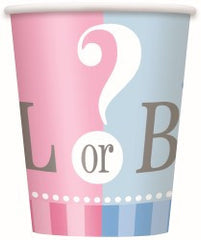 Baby Reveal - Paper Cups (8 pack)