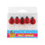 Lady Bug Pick Candles (5 pack)