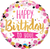 Happy Birthday To You Pink & Gold Foil Balloon - 46cm