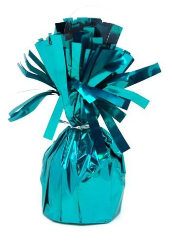 Foil Balloon Weights - Caribbean Teal