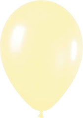 Metallic Lemon Balloons (25 pack)